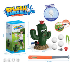 Spinning Cactus Sprinkler - Outdoor Auto Watering Toy for Garden and Backyard Fun