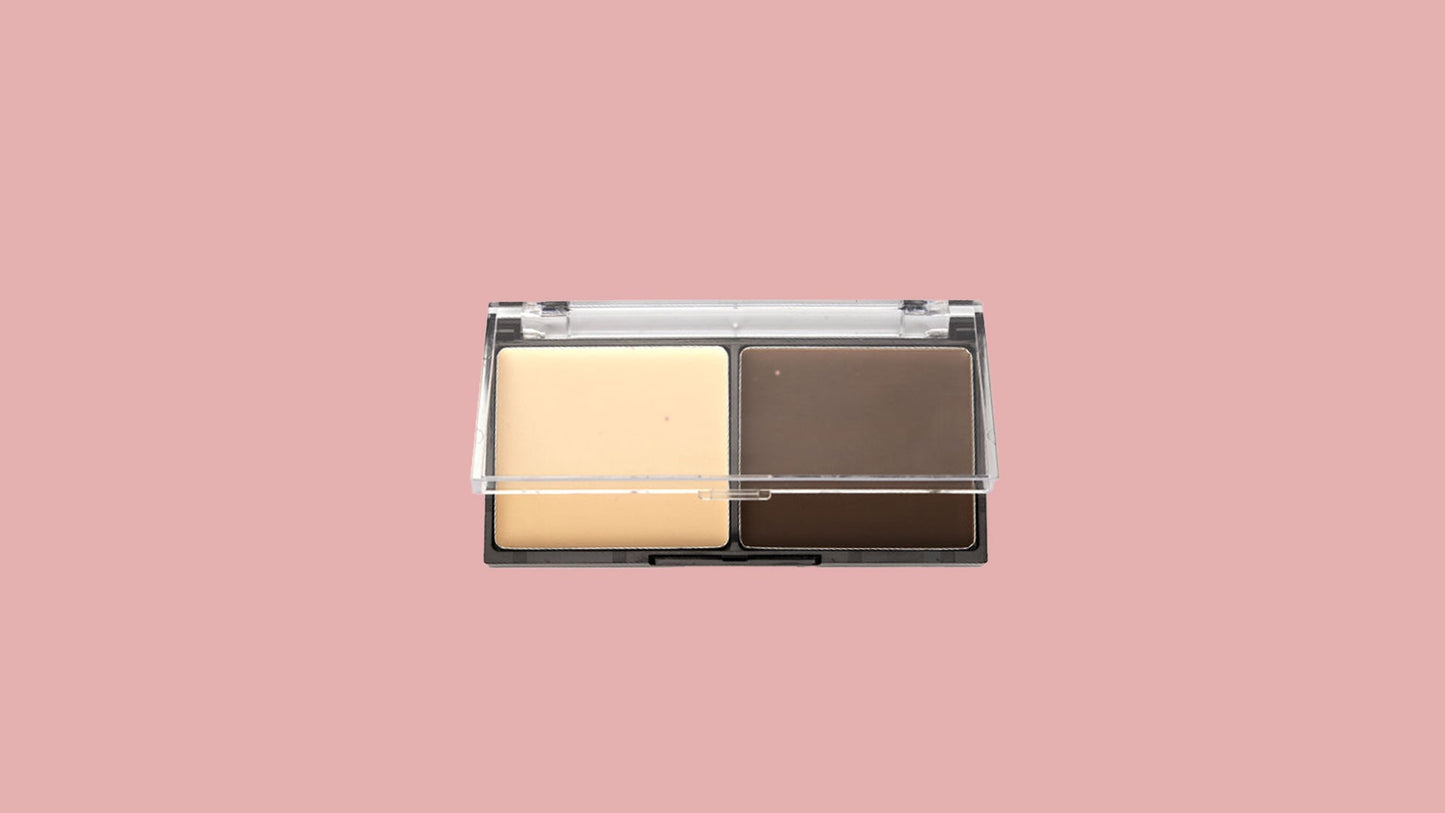 Dual-Color Brow Correcting Cream – High Definition & Natural Finish