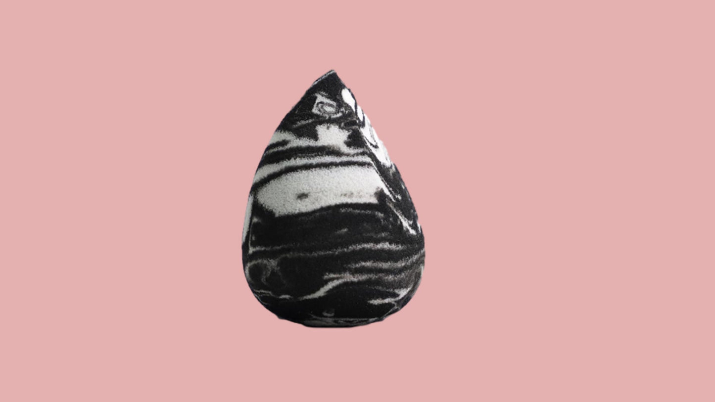 Elegant Marble Beauty Sponge – Ultra Soft & Reusable