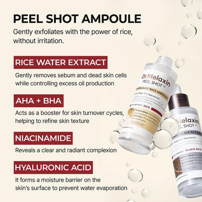 Glow Black Rice Peeling Ampoule