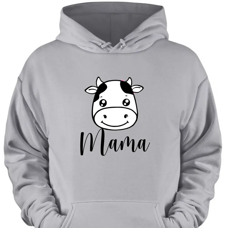 Personalized cow clothing for parents and children