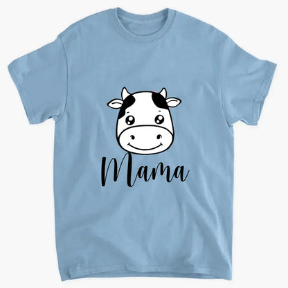 Personalized cow clothing for parents and children