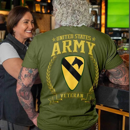 Military Custom Division - Veterans Personalized Shirt - Veterans Day Gifts for Dad and Grandpa