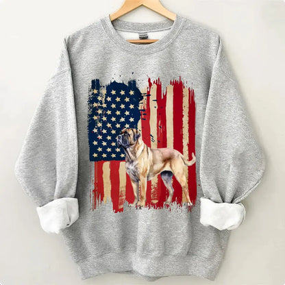 Personalized dog flag printed clothing gifts for dog lovers