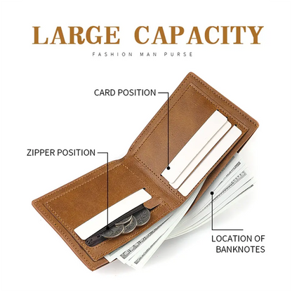 Personalized British Armed Forces Leather Wallet Laser(RFID BLOCKING)