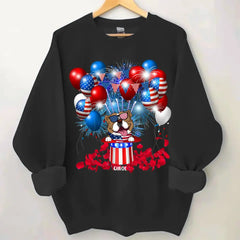 4th Of July Limited Edition Dog - Personalized T-Shirt, 4th Of July Dog