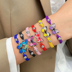 FOR MEMORIAL - THEY FLY WITH US EVERY DAY BUTTERFLY BRACELET