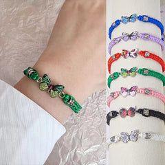 FOR MEMORIAL - THEY FLY WITH US EVERY DAY BUTTERFLY BRACELET