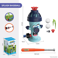 Spinning Cactus Sprinkler - Outdoor Auto Watering Toy for Garden and Backyard Fun
