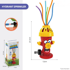 Spinning Cactus Sprinkler - Outdoor Auto Watering Toy for Garden and Backyard Fun