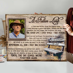 Personalized Sympathy Gifts, Memorial Picture Frame with Memorial Poems, In Memory of Posters
