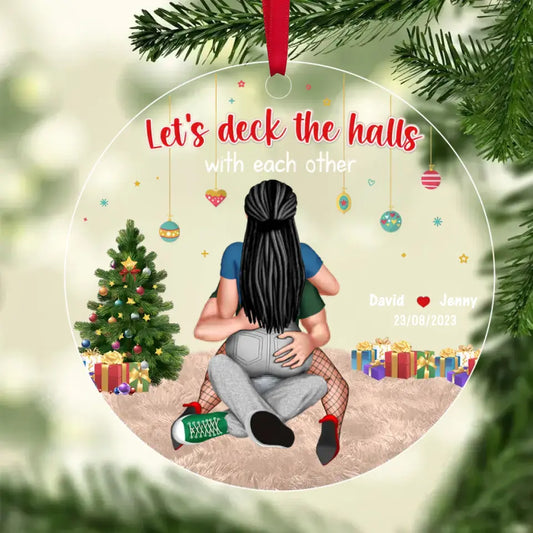 You Give Me A Boner-Acrylic Ornament-Gift For Him/ Gift For Her-Couple Acrylic Ornament